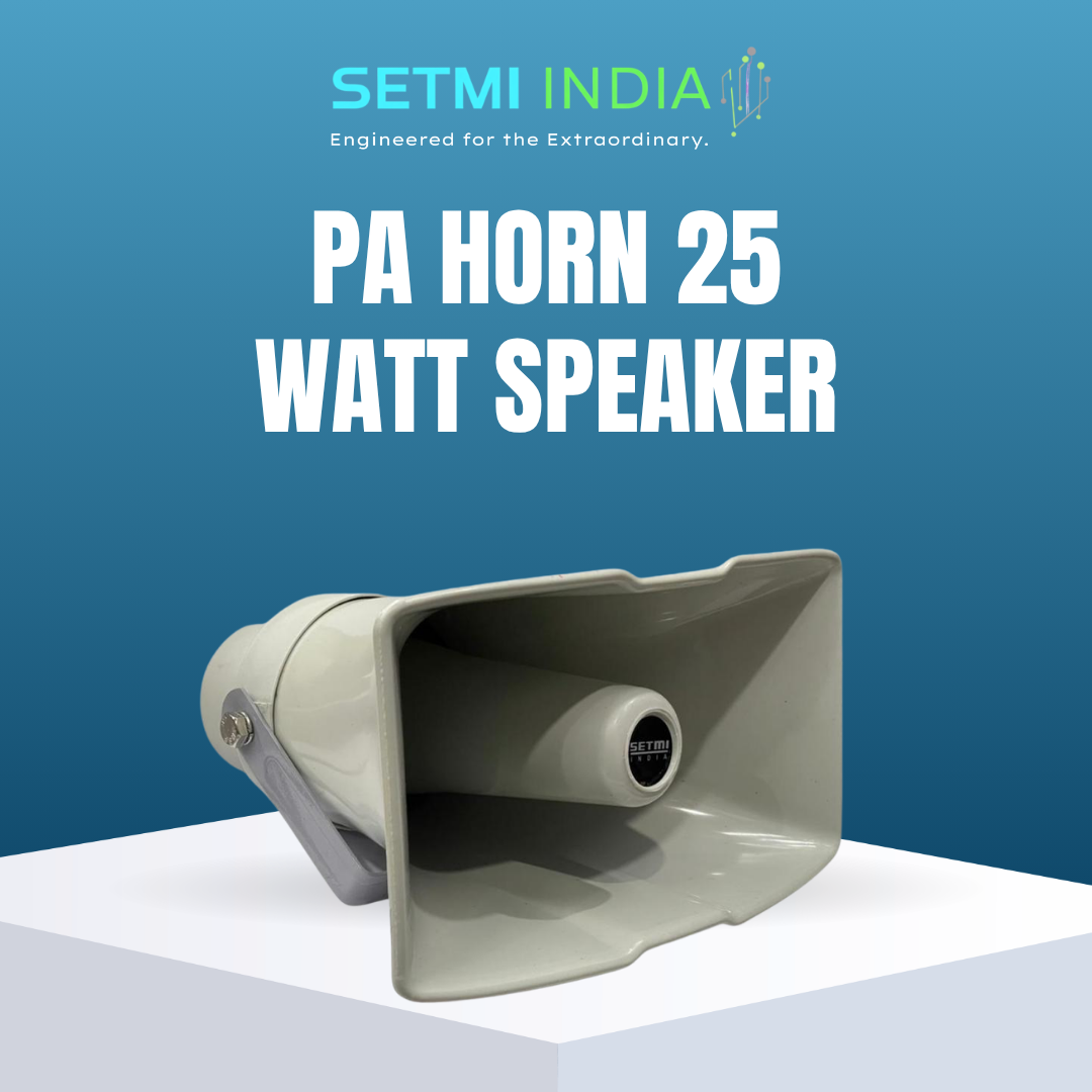 PA Horn Speaker 25 Watt Setmi India