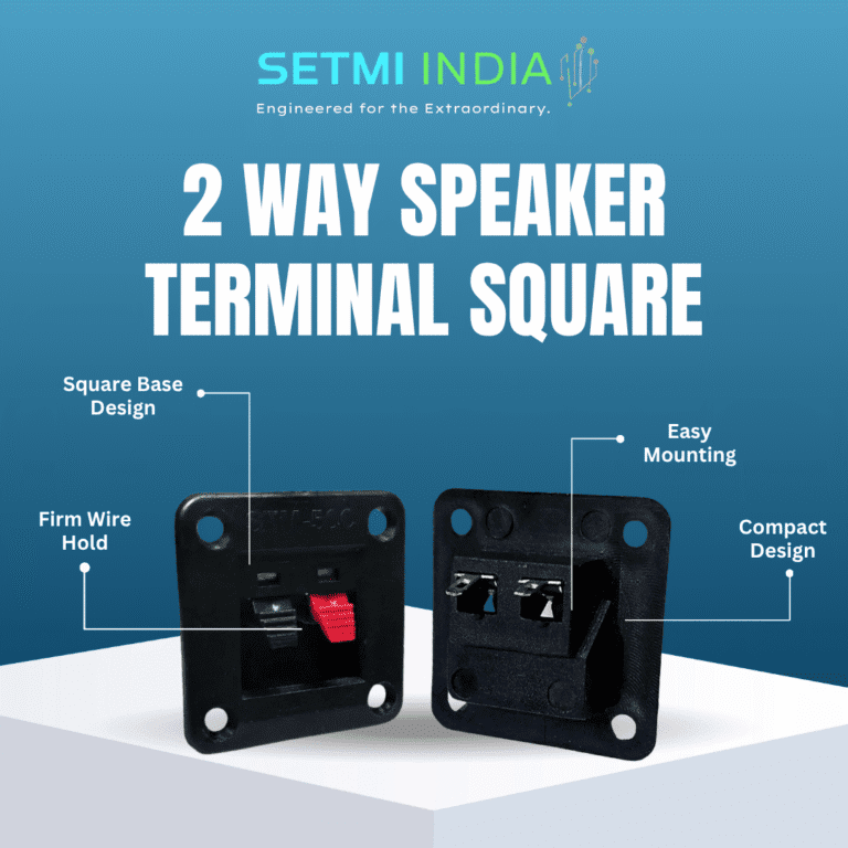 2 Way Terminal | Square 2 Way Terminal - Setmi India