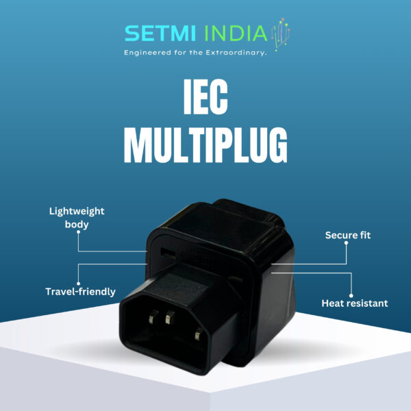 IEC Multi Plug Adapter Industrial Power Connector Setmi India - Image 2