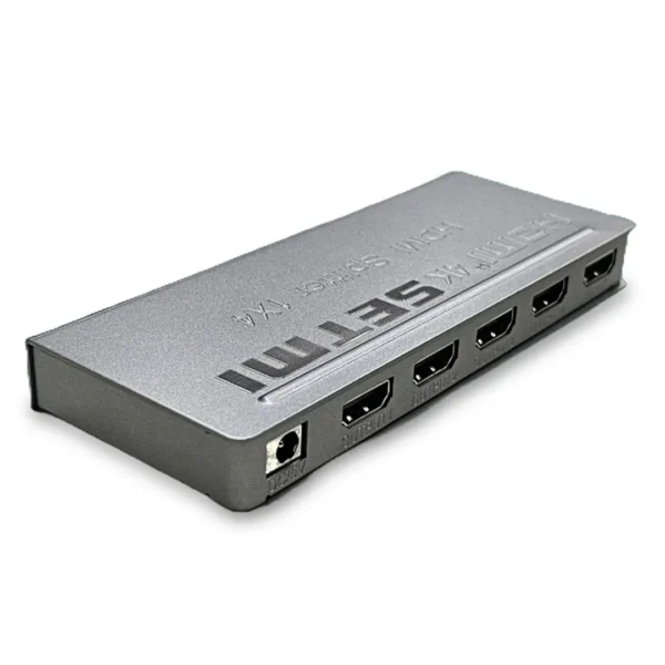 Ultra-Slim 4K HDMI 1 in 4 Out Splitter – 4-Way HDMI Splitter for 4K HDR & 3D Support - Image 5