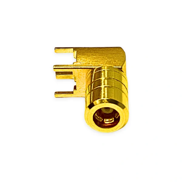 SMB Female Right Angle PCB Mount Connector – 50 Ohm RF - Image 3