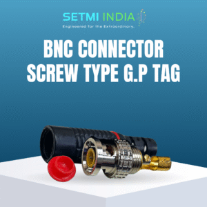 BNC CONNECTOR SCREW TYPE G.P TAG
