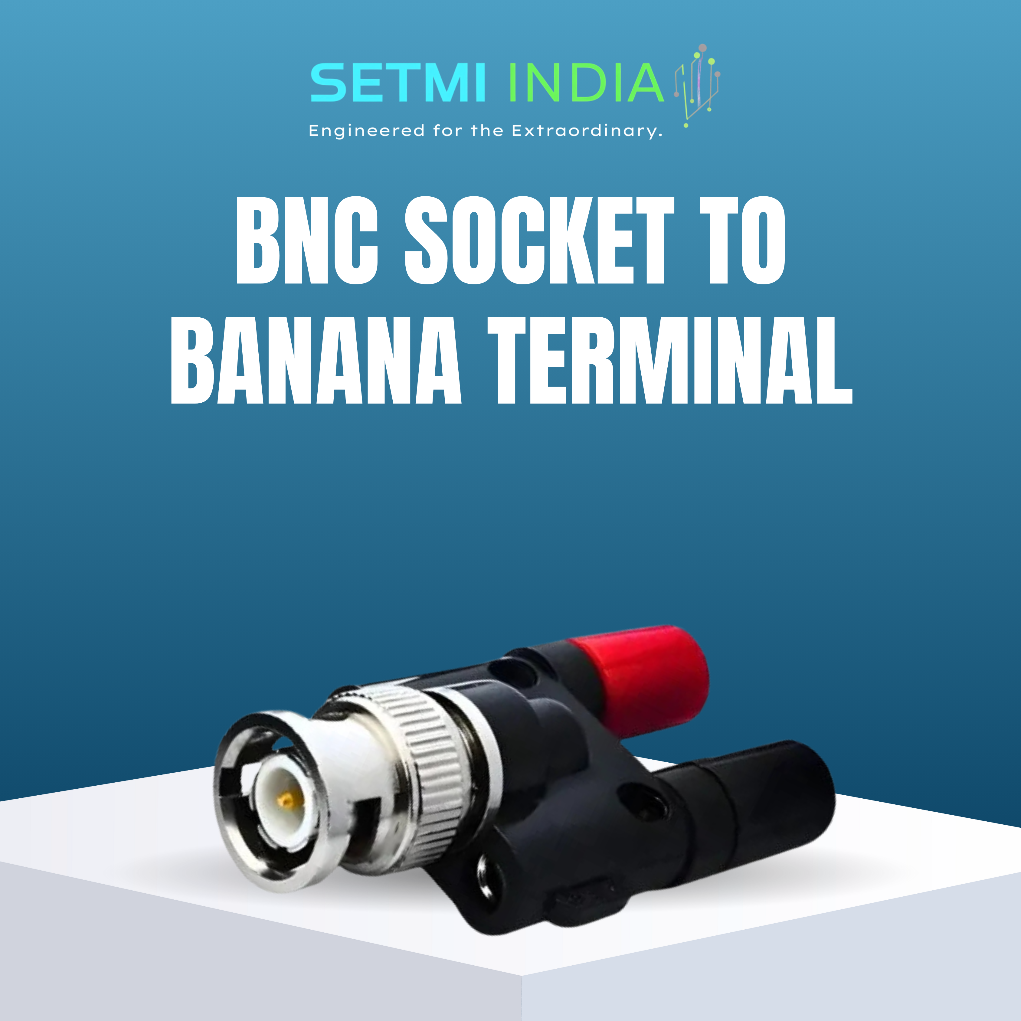 BNC Socket to Banana Terminal Setmi India