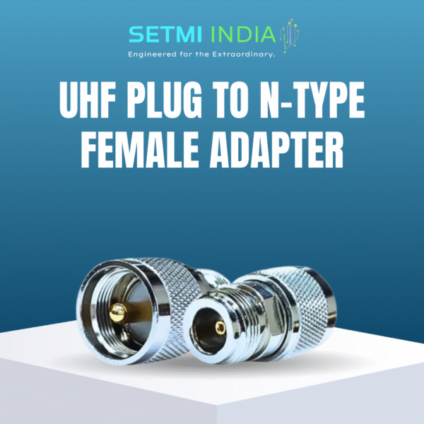UHF Plug to N-Type Female Adapter | PL259 to N Socket RF Coax Converter