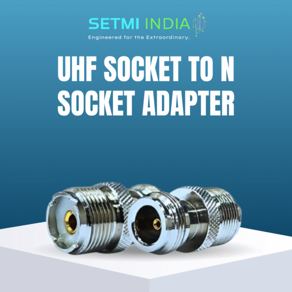 UHF Socket to N Socket Adapter – PL-259 to N Female | UHF Female to N-Type Connector