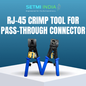 RJ45 CRIMP TOOL FOR PASS THROUGH CONNECTOR