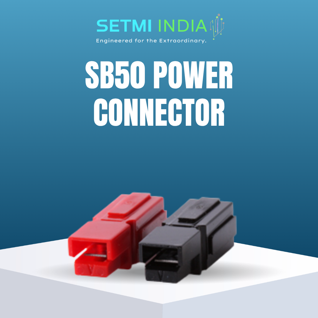 SB50 Power Connector High-Current DC Plug Setmi India
