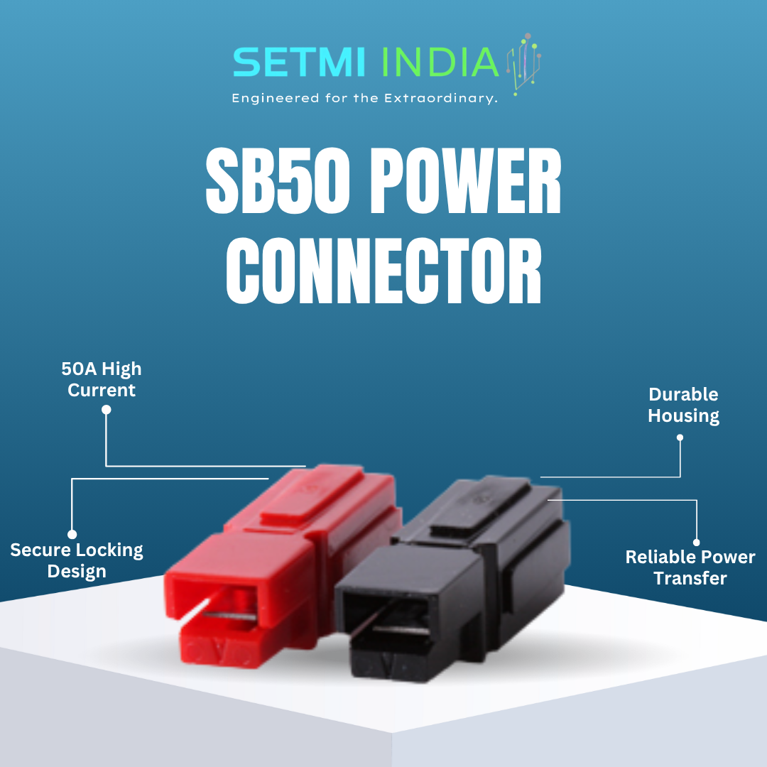 SB50 Power Connector High-Current DC Plug Setmi India - Image 2