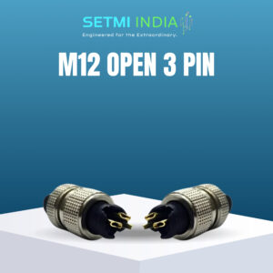 M12 Open 3-Pin Connector Setmi India