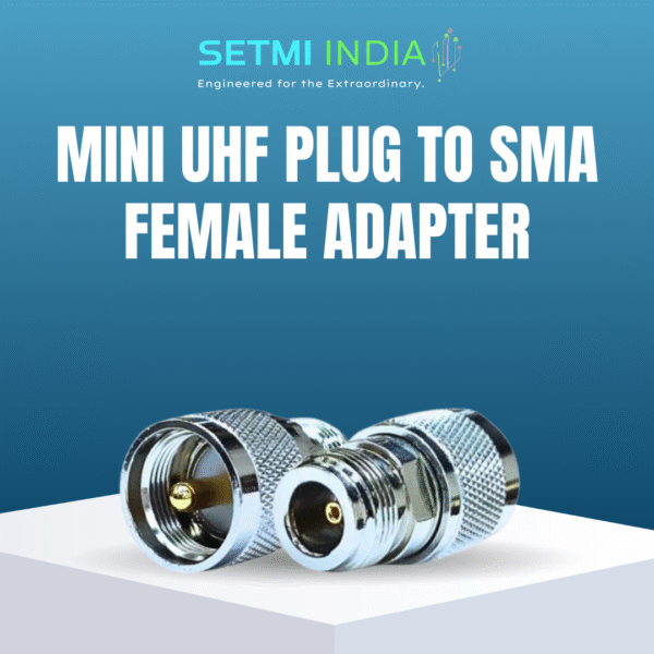 Mini UHF Plug to SMA Female Adapter – PL-259 Male to SMA Female RF Connector for Ham Radio, Wi-Fi & Coaxial Cables - Image 2