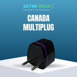 Canada Multi Plug Adapter 3-Pin Power Connector Setmi India