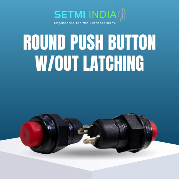 Round Push Button Without Latching Setmi India