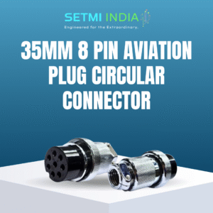 35mm 8 Pin Aviation Plug | Durable 35mm Aviation Plug Circular Connector