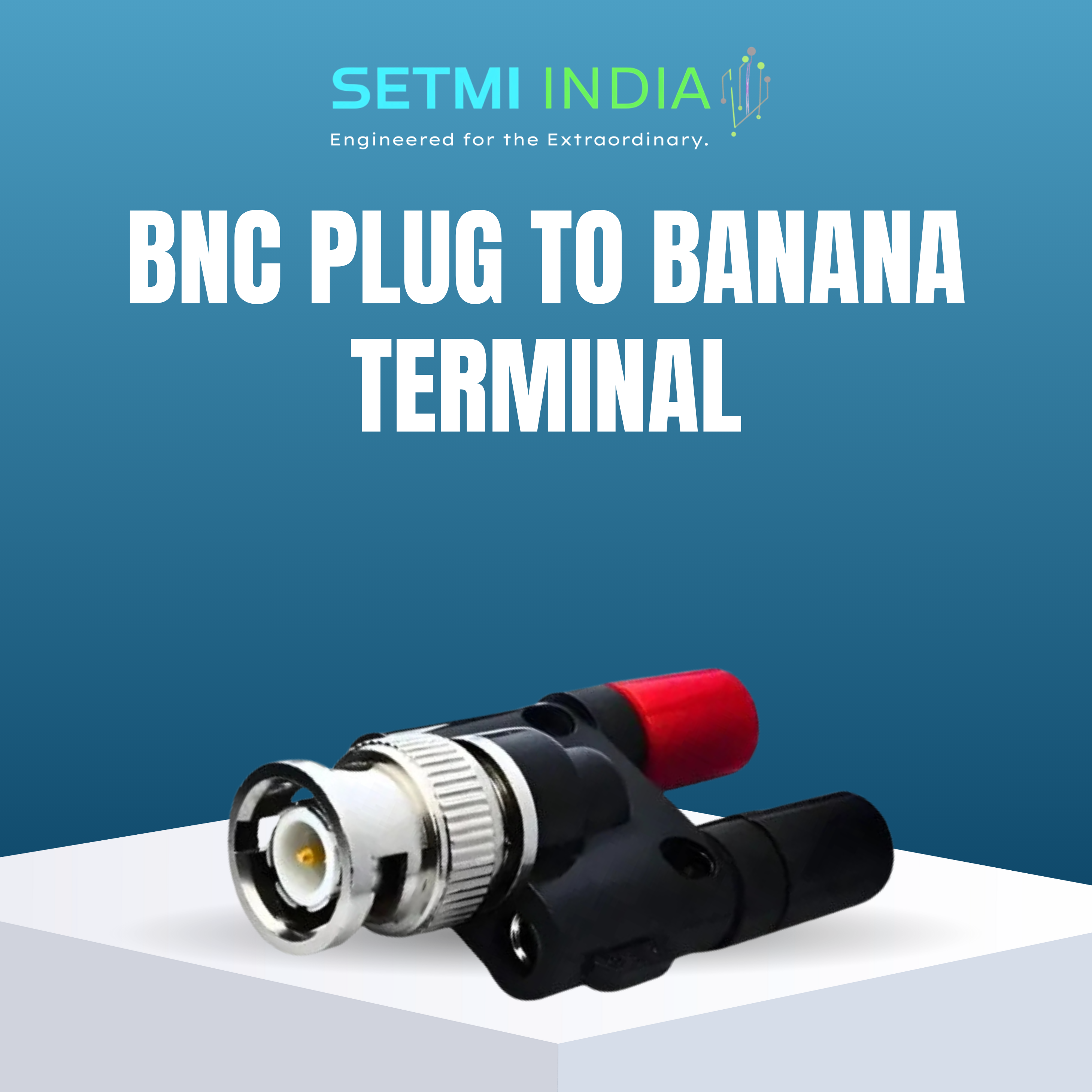 BNC Socket to Banana Terminal Setmi India