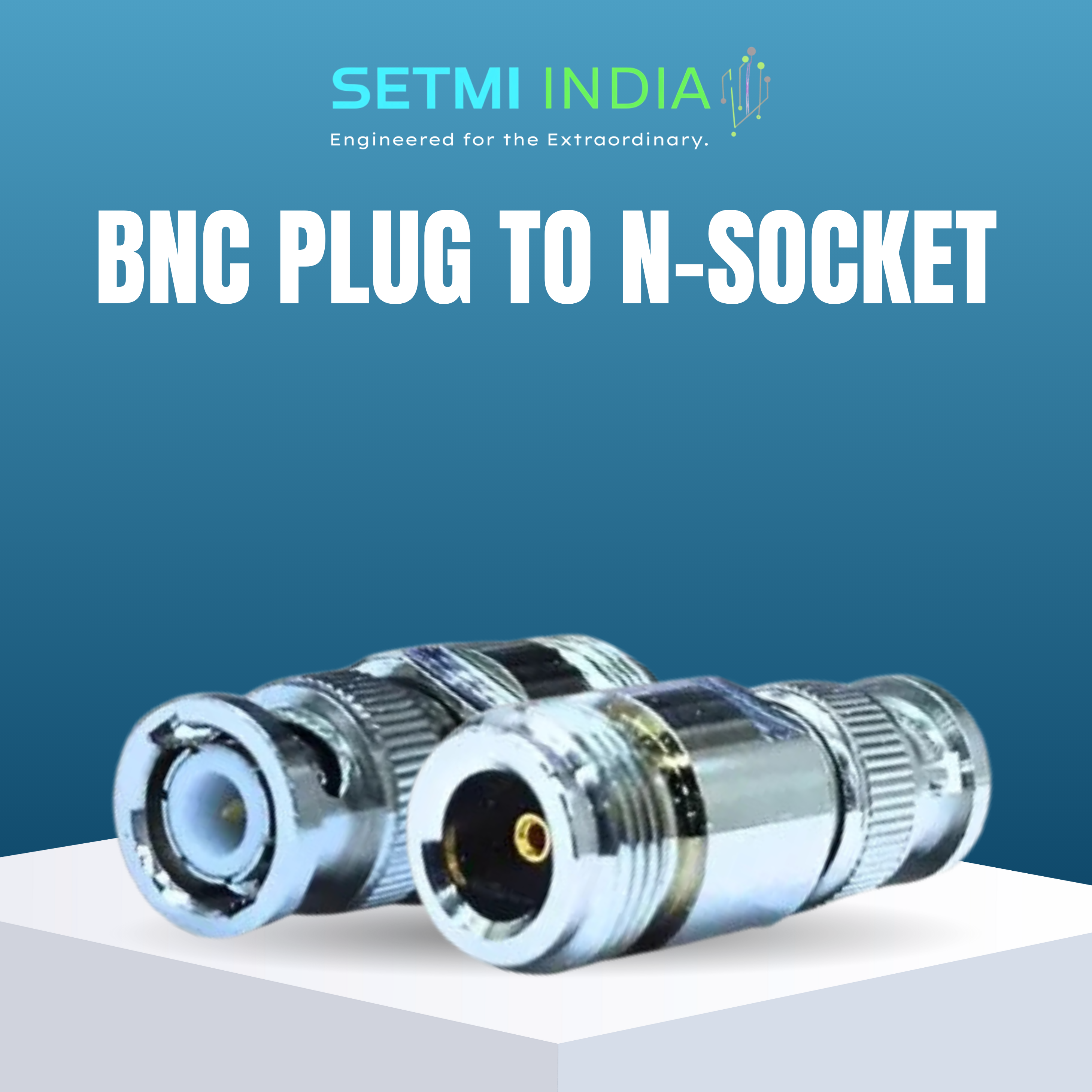 BNC Plug to N-Socket Setmi India