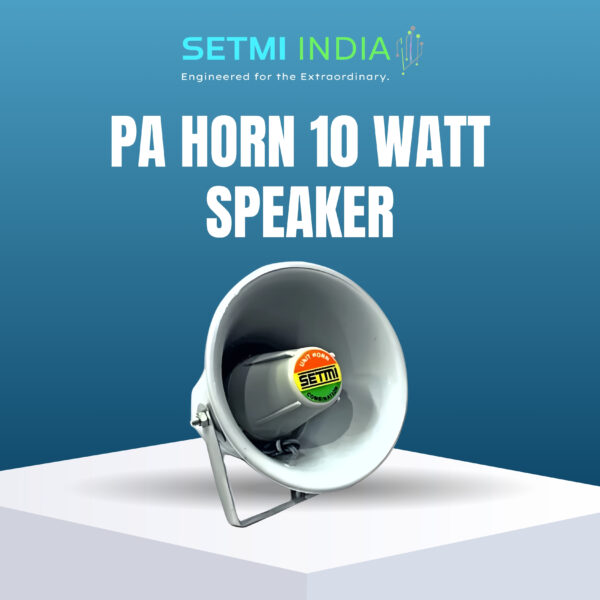 PA Horn Speaker 10 Watt Setmi India