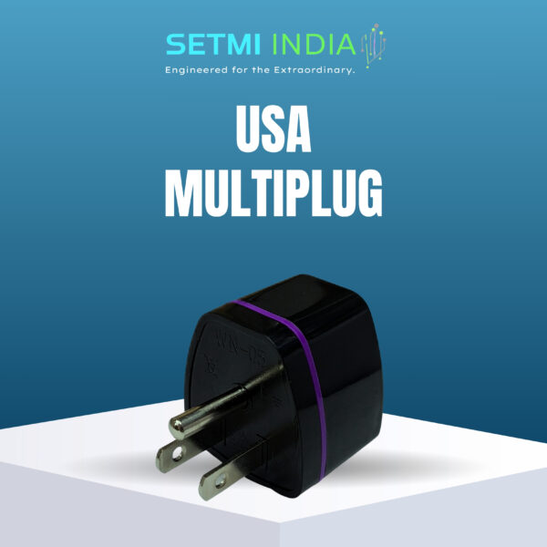 USA Multi Plug Adapter Universal Socket Setmi India - Image 3