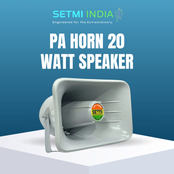 PA Horn Speaker 20 Watt Setmi India