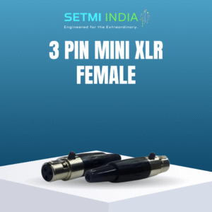 3 PIN MINI XLR FEMALE