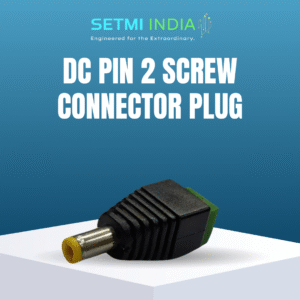 DC Pin 2 Screw Connector Plug