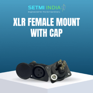 XLR FEMALE MOUNT WITH CAP
