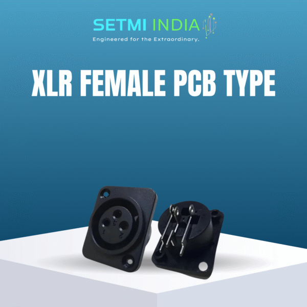 XLR FEMALE PCB TYPE