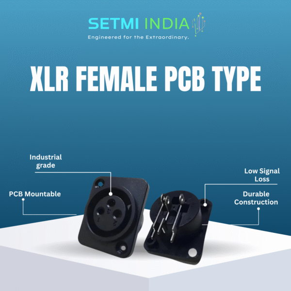 XLR FEMALE PCB TYPE - Image 3