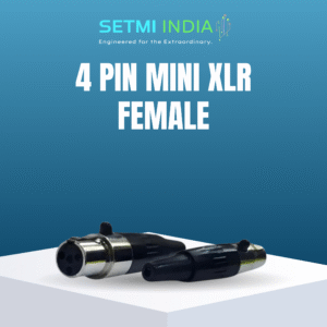 4 PIN MINI XLR FEMALE