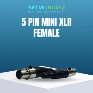 5 PIN MINI XLR FEMALE