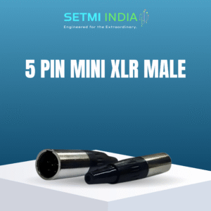 5 PIN MINI XLR MALE