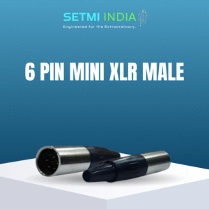 6 PIN MINI XLR MALE