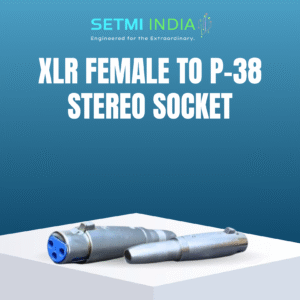 XLR FEMALE TO P-38 STEREO SOCKET