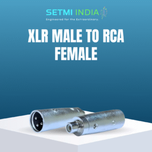 XLR MALE TO RCA FEMALE