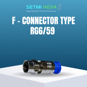 F-CONNECTOR (COMPRESS TYPE RG6/59)
