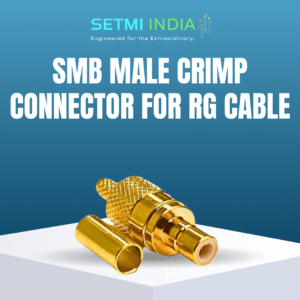 SMB Male Crimp Connector for RG Cable