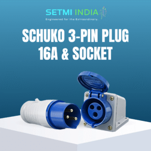 Schuko 3-Pin Plug 16A + Matching Socket