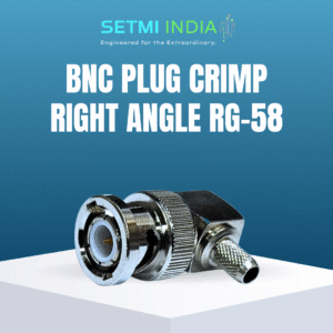 BNC Plug Crimp RG-58 Right Angle