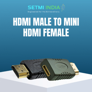 HDMI Male To MINI HDMI Female, Plug & Play Use