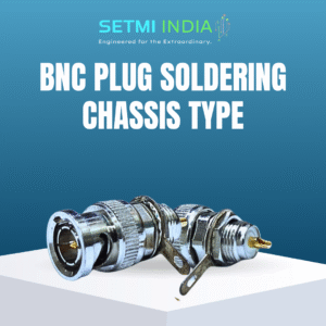 BNC Plug Soldering Chassis Type