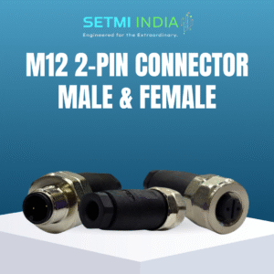 M12 2-Pin Connector Male & Female