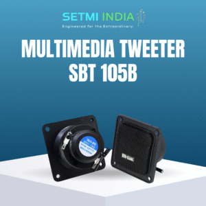 SBT-105B Multimedia Tweeters - Premium High-Frequency Audio Tweeter for Premium Home Playback & DJ Setups