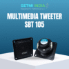 SBT-105 Multimedia Tweeters - Premium High-Frequency Audio Tweeter for Professional Home Audio Systems & PA