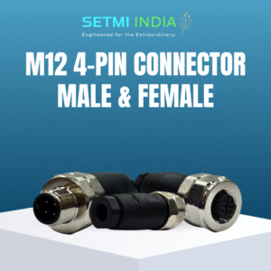 M12 4-Pin Connector Male & Female
