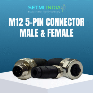 M12 5-Pin Connector Male & Female