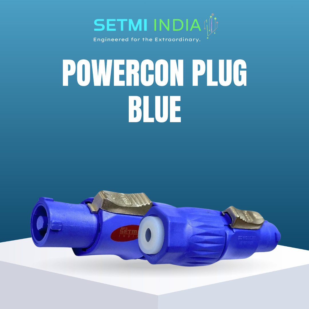 Powercon Plug Blue