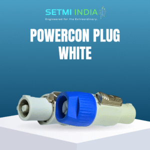 Powercon Plug White