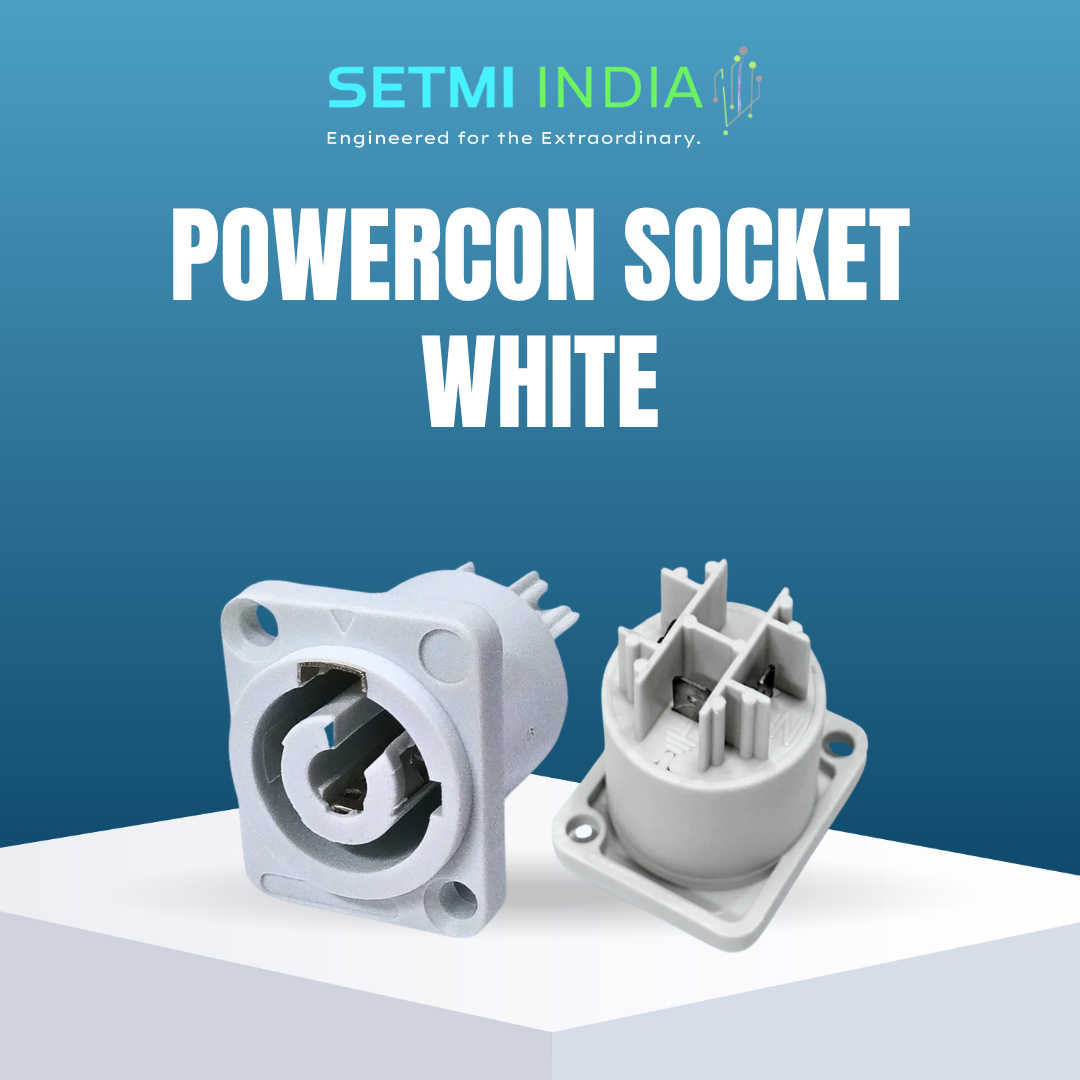 POWERCON SOCKET WHITE
